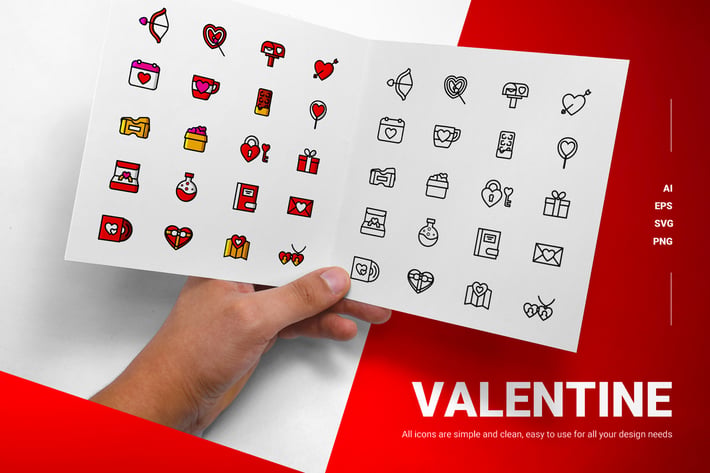 Valentine - Icons