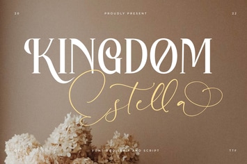 Kingdom Estella Font Duo 