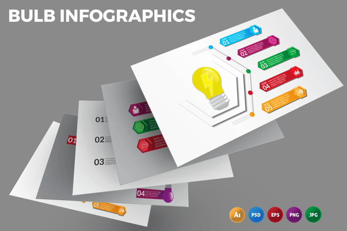 Bulb – Infographics Design