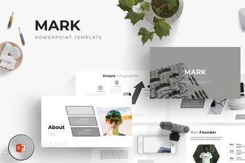 Mark - Powerpoint Template