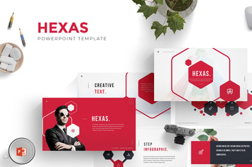 Hexas Powerpoint Template