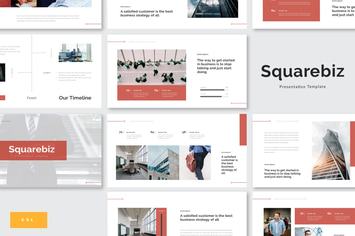 Squarebiz - Business Google Slide Template