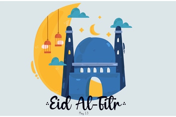 Eid Al-Fitr Illustration