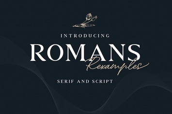 Romans Rexamples Font Duo