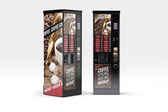 Coffee Vending Machine Mock-Up