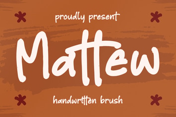 Mattew Hnadwritten Font