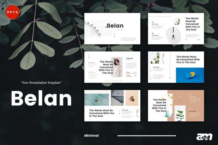 Belan Minimal Powerpoint