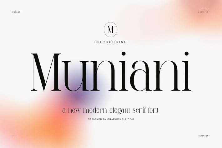 Muniani Modern Serif Font