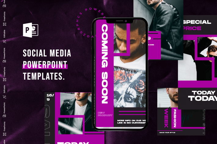 Social Media PowerPoint Template