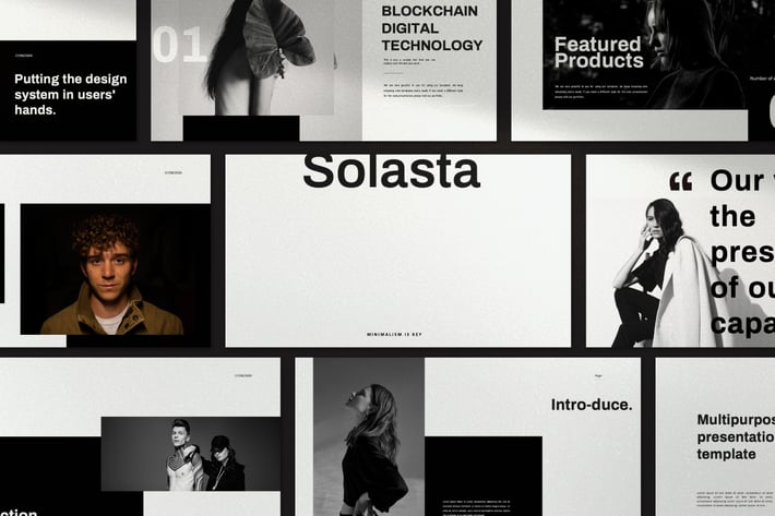 Solasta - Minimal Creative Powerpoint