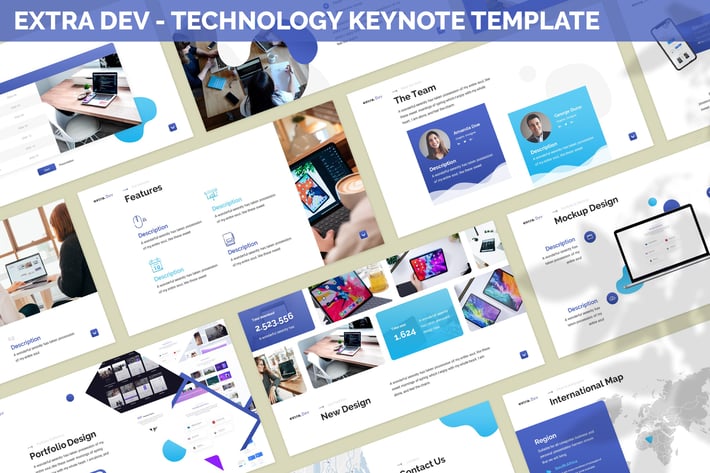 Extra Dev - Technology Keynote Template