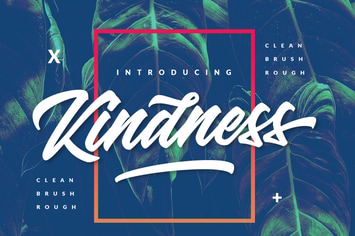 Kindness Typeface 3 Font 