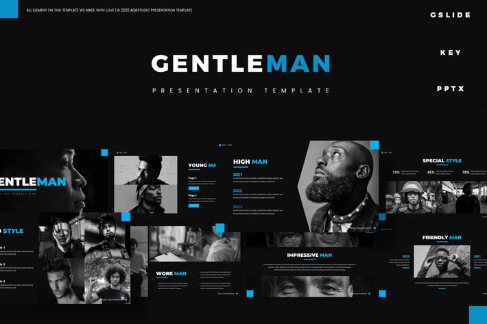 Gentleman - Presentation Template