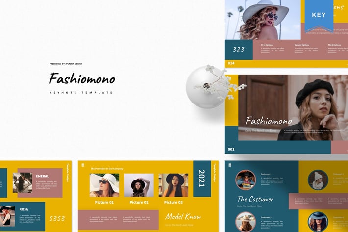 Fashiomono | Keynote Template