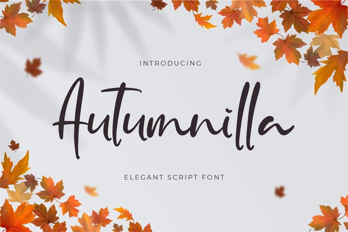 Autumnilla - Elegant Script