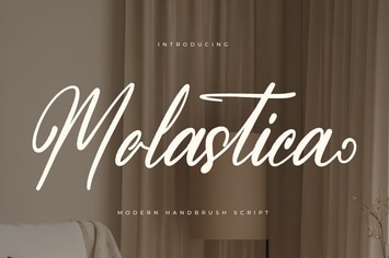 Molastica Modern Handbrush Script