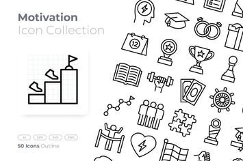Motivation Outline Icon