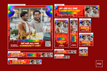 Pride Day Banners Ad