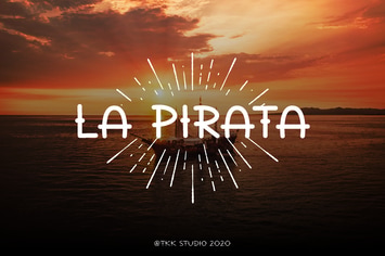 La Pirata - Vintage Tattoo Font
