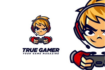 Gamers Character Logo