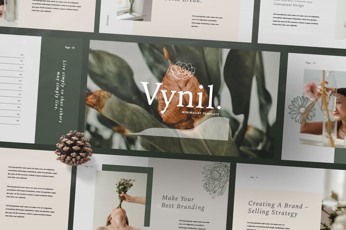 Vynil Presentation Template