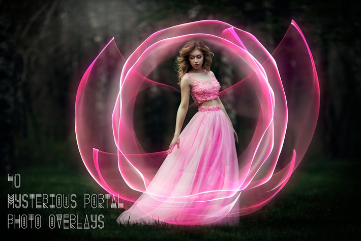 40 Mysterious Portal Photo Overlays