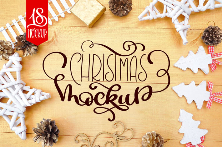 Christmas Mock Up Photos Collection 3