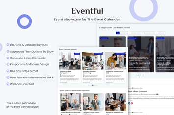 Events Showcase For The Events Calendar