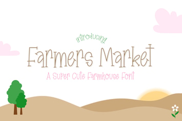 Farmers Market Font