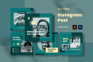 Eye Clinic Instagram Post