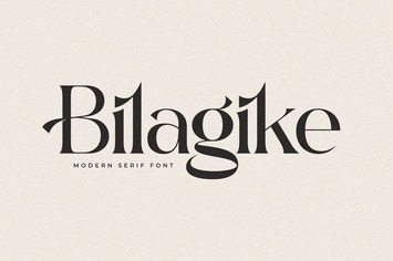 Bilagike Modern Serif Font