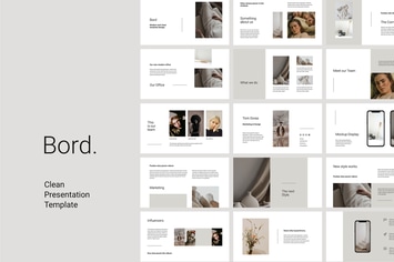 BORD - Powerpoint Clean Template Presentation