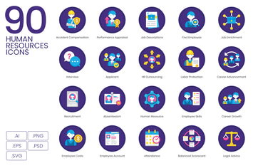 Human Resources Icons