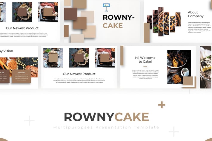 Rowny Cake - Keynote Template