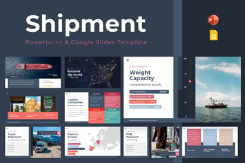 Shipment Powerpoint & Google Slides Template