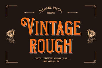 Vintage Rough - Retro Font