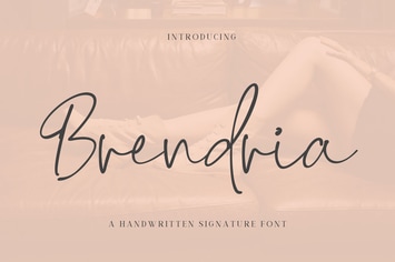 Brendria - Signature Font