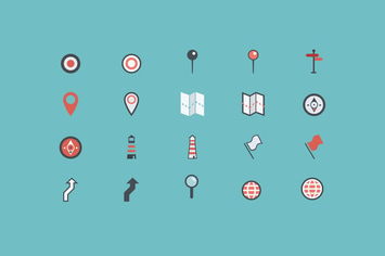 Navigation Color Icons