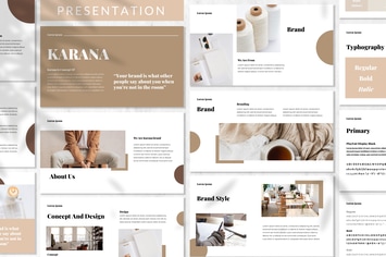 Karana - Brandbook Presentation Template