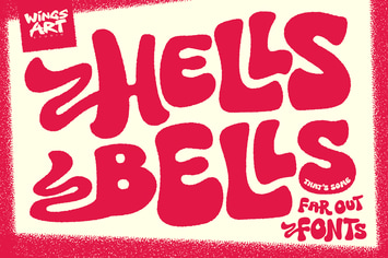 Hells Bells - A 1970s Bell Bottom Font