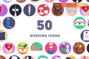 50 Nursing Icons