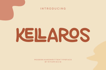 Kellaros - Modern Handwritten Typeface