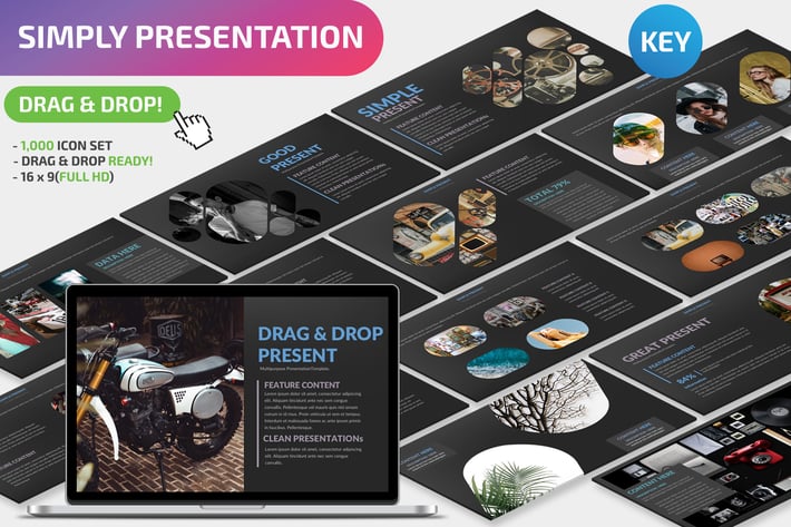 Simply Keynote Dark version