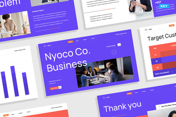 White Blue Red Business Company Profile 004