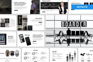 Boarder - Travel Keynote Template