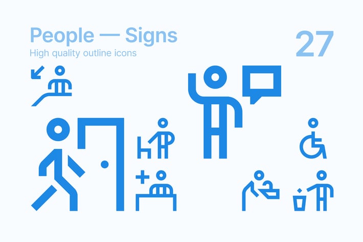 People — Signs