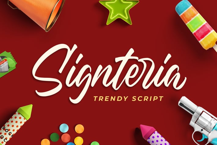 Signteria - Trendy Script Font