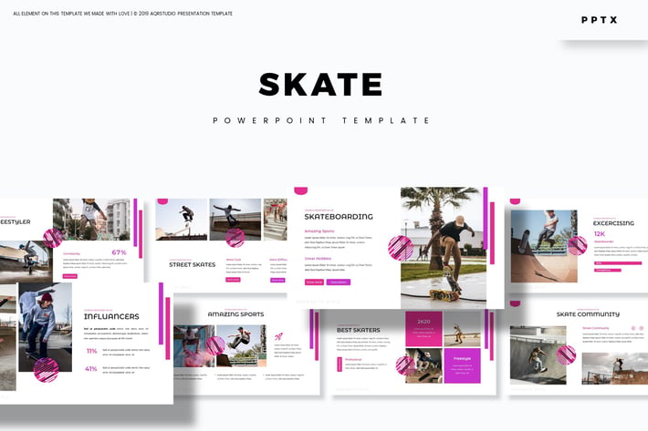 Skate - Powerpoint Template