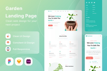 Garden Landing Page