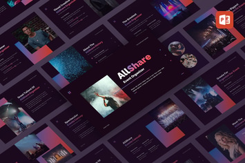 AllShare - Event Organizer PowerPoint Template